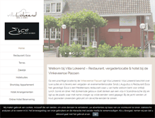 Tablet Screenshot of hotelrestaurantvillalokeend.nl